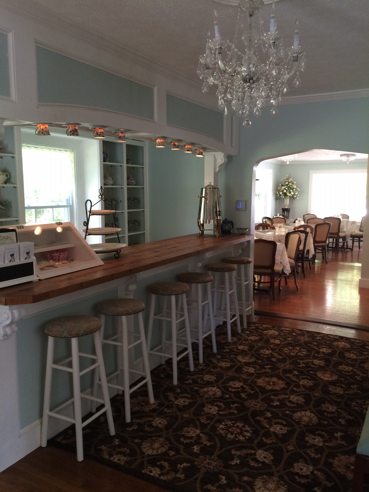Front parlor waiting area