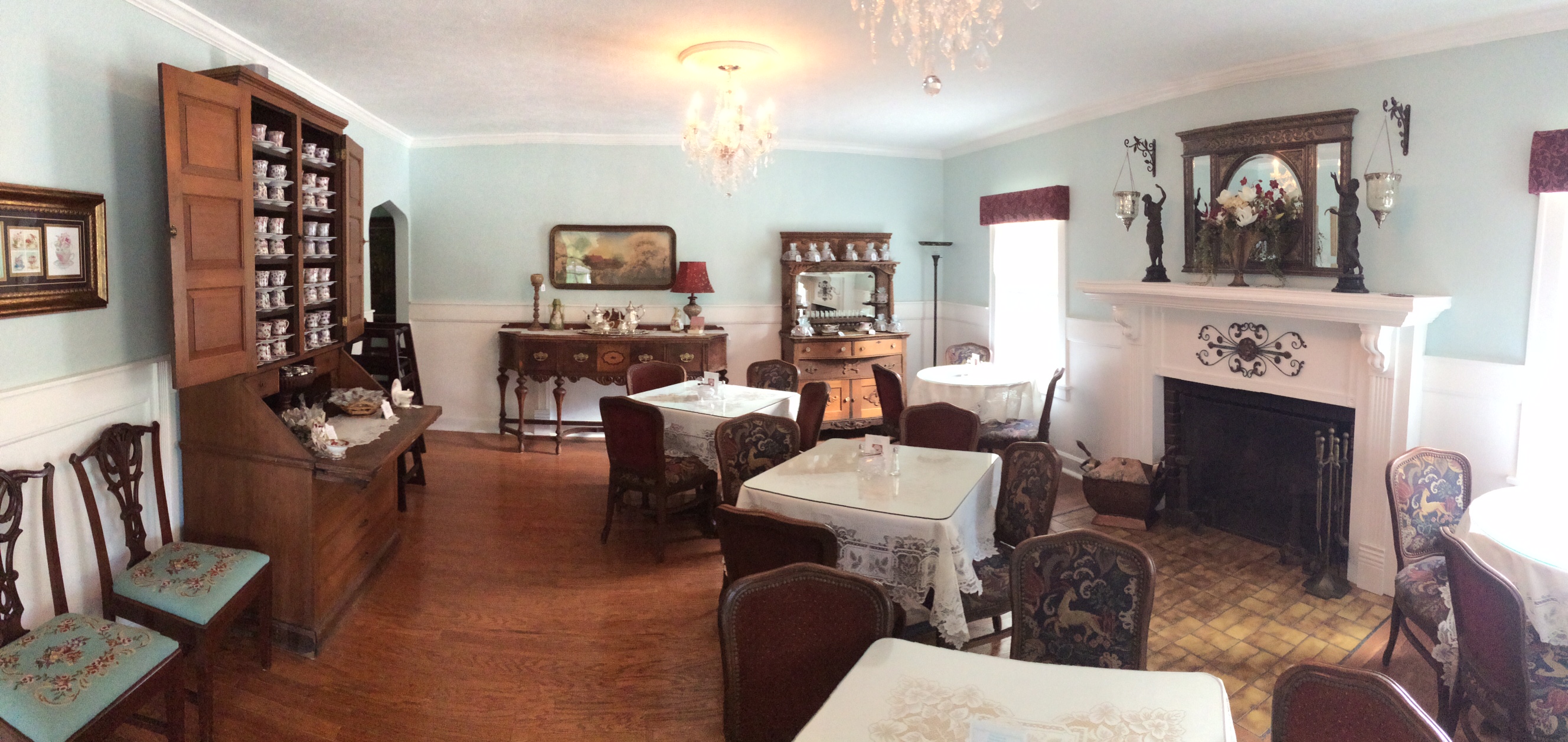 Main dining room on the main level