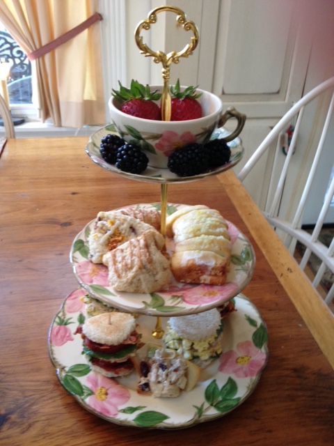 Miss Hickory's tea sampler